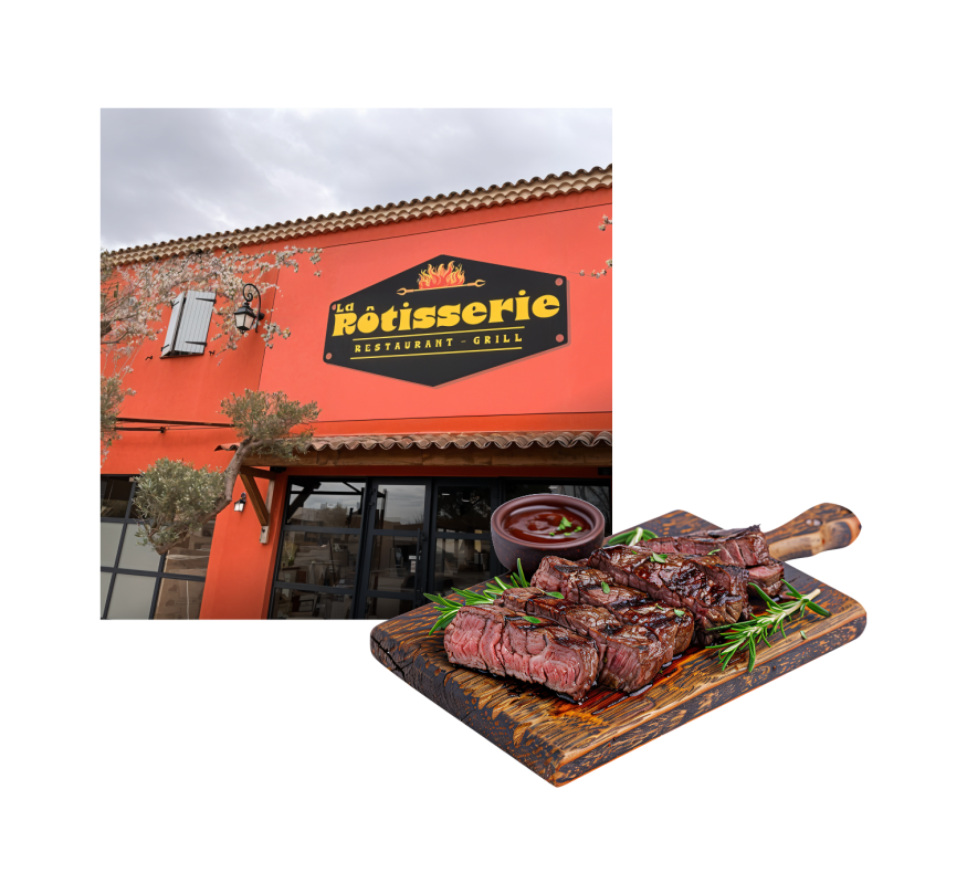 Le restaurant - Rôtisserie Valergues - Restaurant Valergues - restaurant Lunel - restaurant VALERGUES